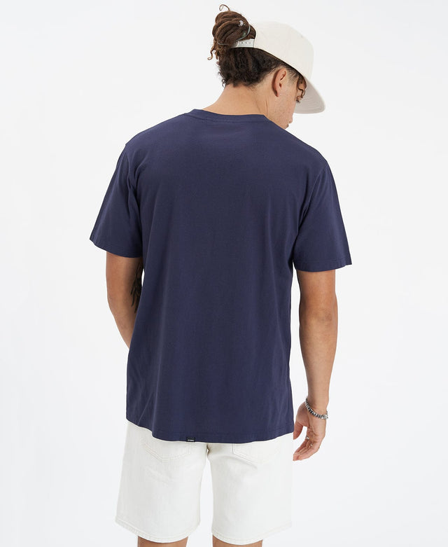 Thrills Minimal Thrills Merch Fit Tee - Station Navy BLUE