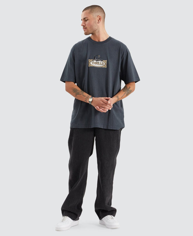 Thrills Rise Above Oversize Fit T-Shirt Black