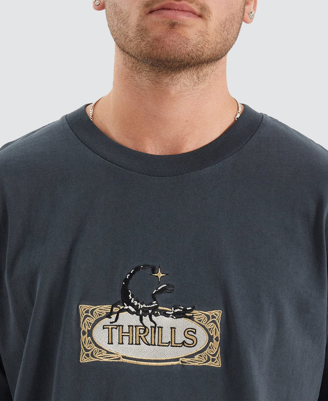 Thrills Rise Above Oversize Fit T-Shirt Black