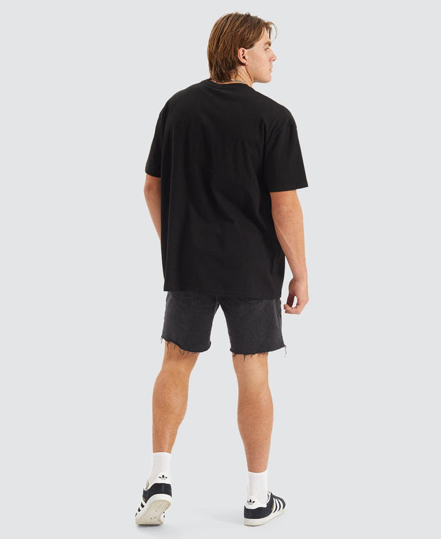 WNDRR Anarchy Box Fit T-Shirt Black