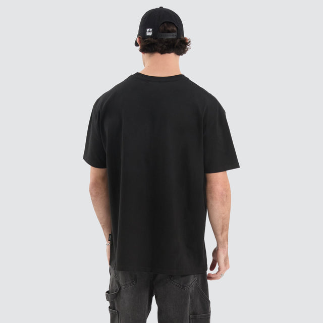 WNDRR Beats Box Fit Tee Black