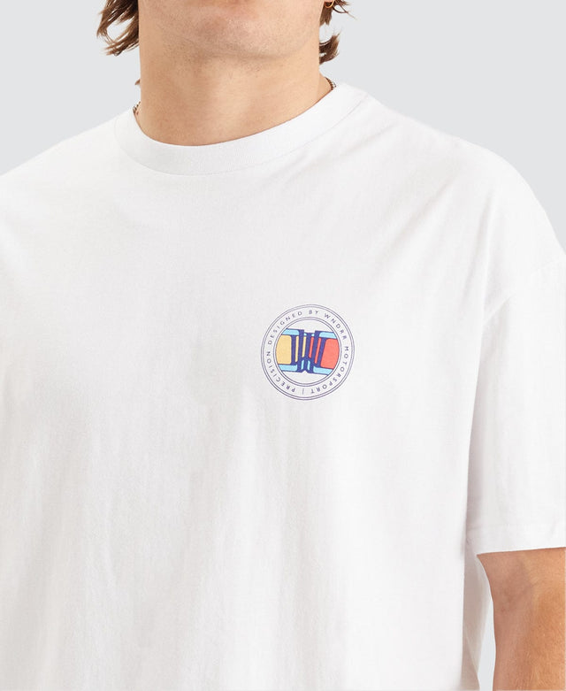 WNDRR Gran Sport Box Fit T-Shirt White