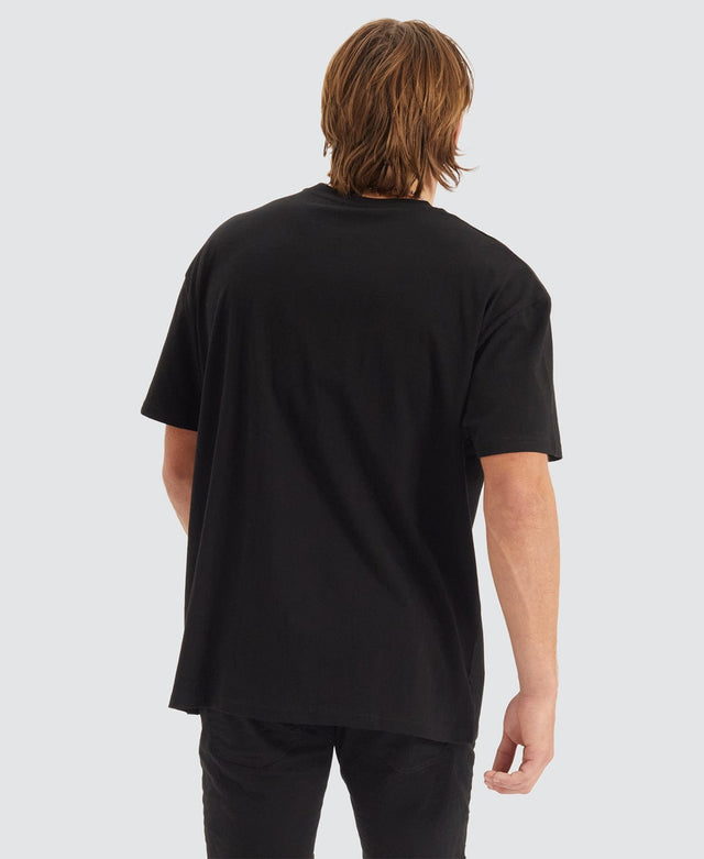WNDRR High Roll Box Fit T-Shirt Black