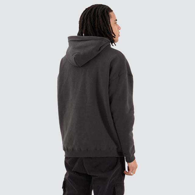 WNDRR Patron Panel Hood Sweat Black