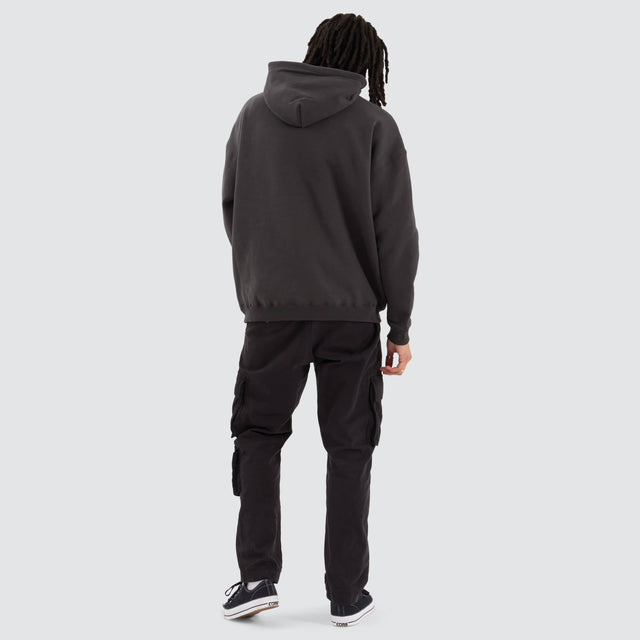 WNDRR Patron Panel Hood Sweat Black