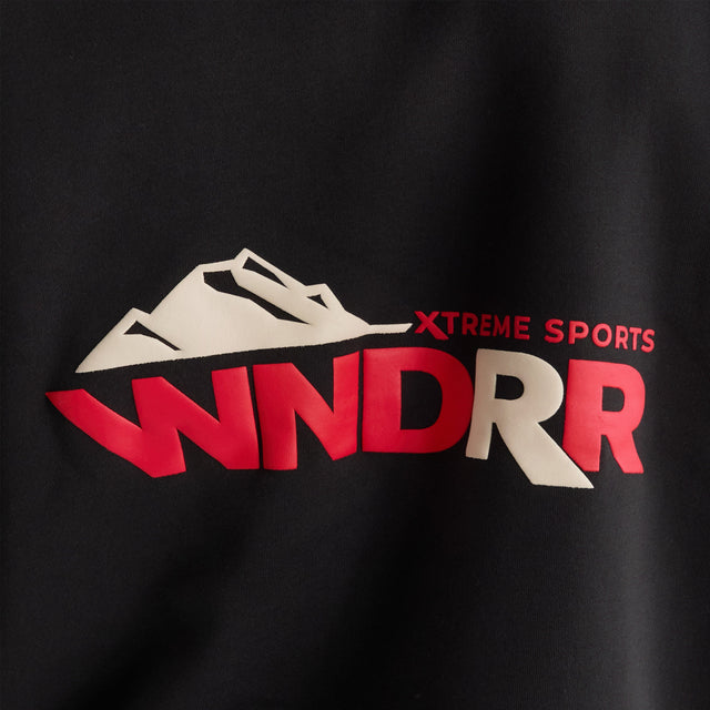 WNDRR Ranges Hood Sweat Faded Black