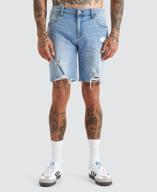 Wrangler Smith Shorts Whiplash Blue