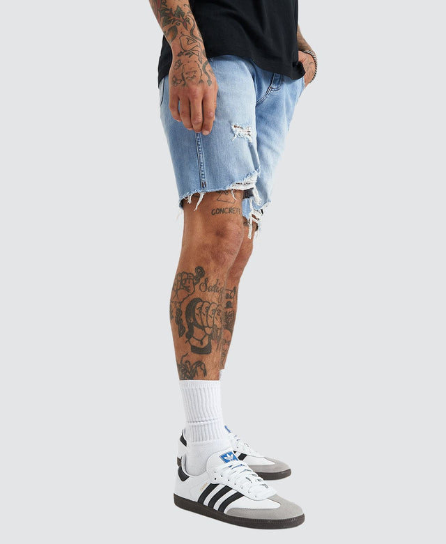 Wrangler Smith Shorts Whiplash Blue