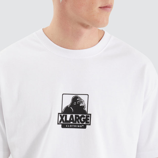 model wears 91 OG Tee White T-Shirts White - image 2