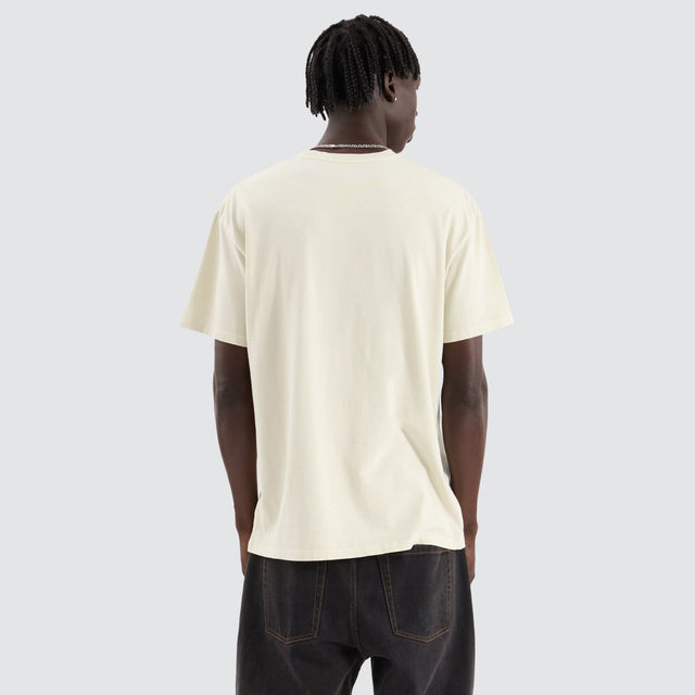 XLarge Barbed Wire Tee Pigment White