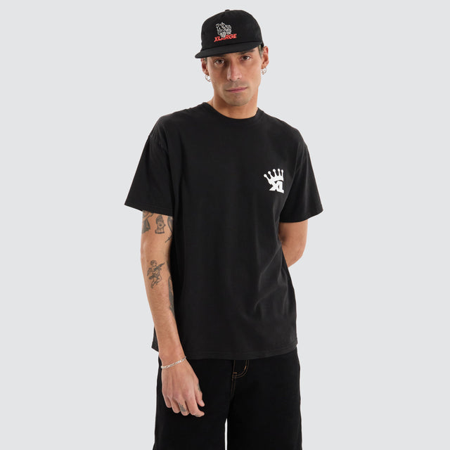 XLarge XL Crown Tee Pigment Black