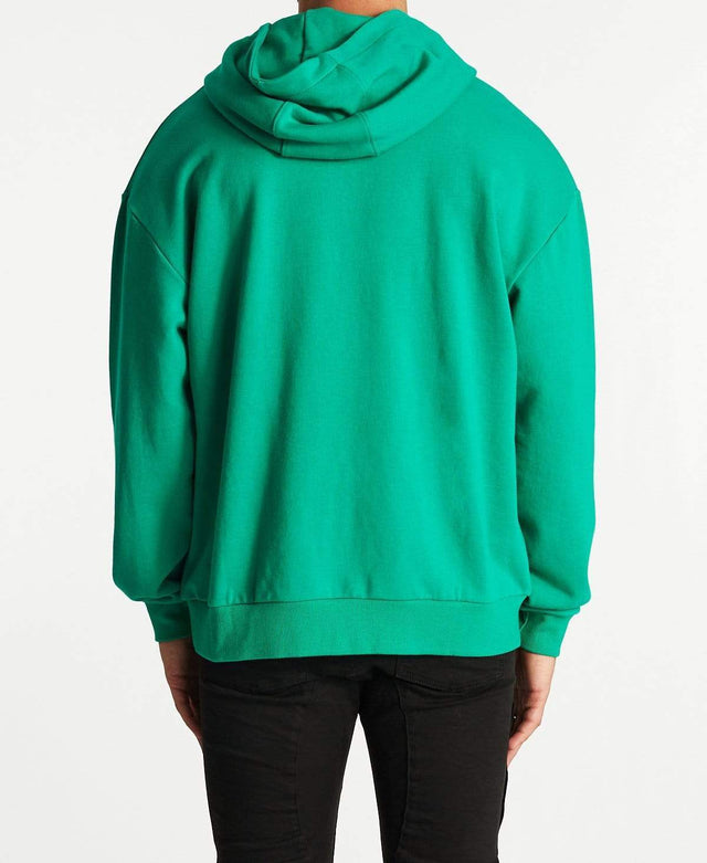 Americain Anime Relaxed Hoodie Aqua