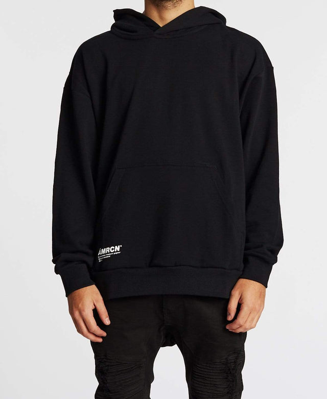 Americain Avance Hoodie Jet Black