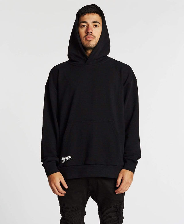 Americain Avance Hoodie Jet Black