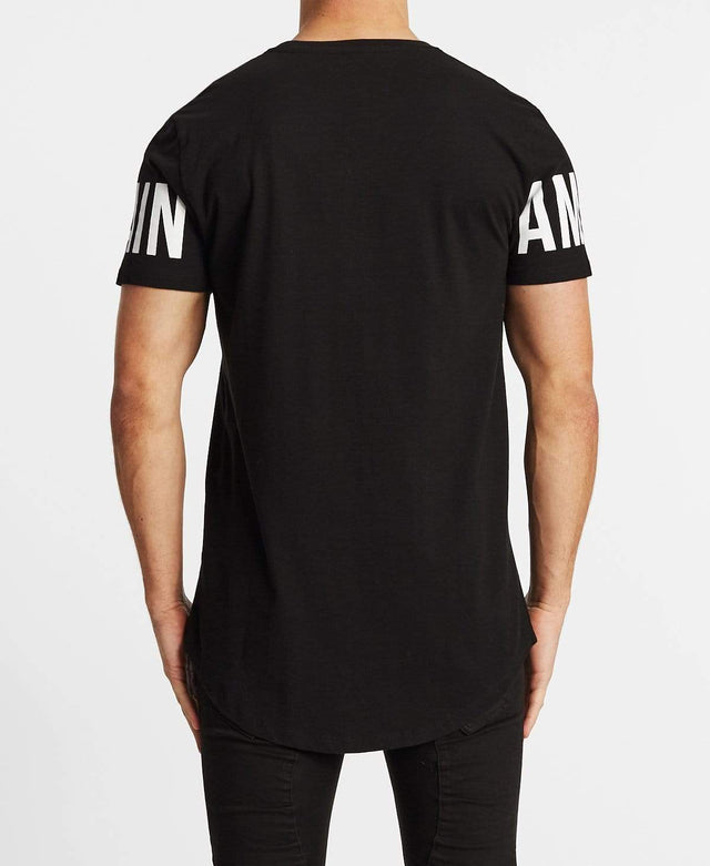 Americain Centre Ville Dual Curved Tee Jet Black