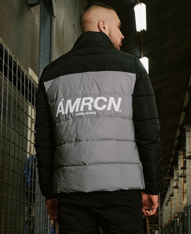Americain Criminel Puffer Jacket Jet Black