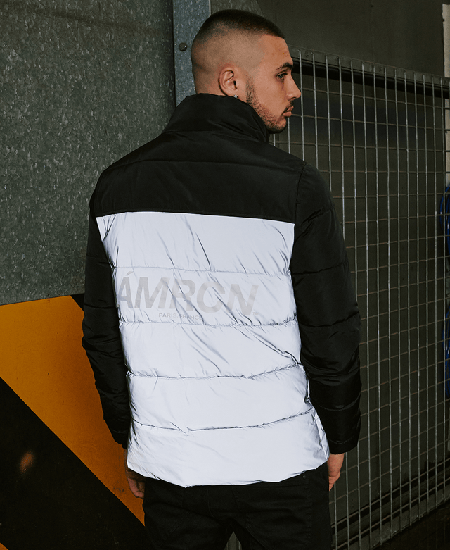 Americain Criminel Puffer Jacket Jet Black
