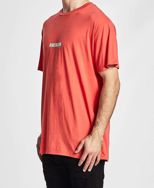 Americain Division Box Fit T-Shirt Grenadine