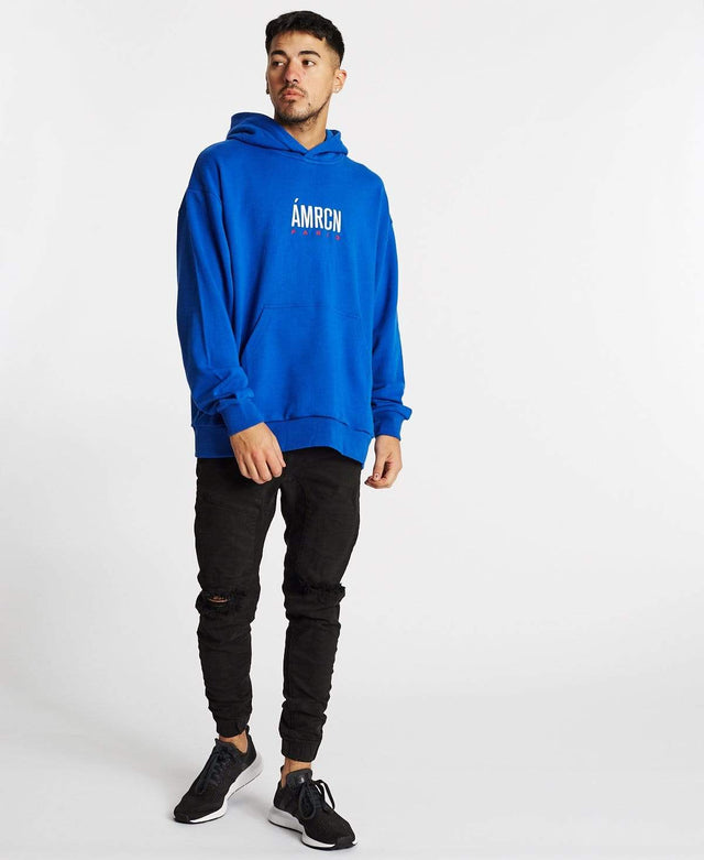 Americain Eclairage Hoodie Blue