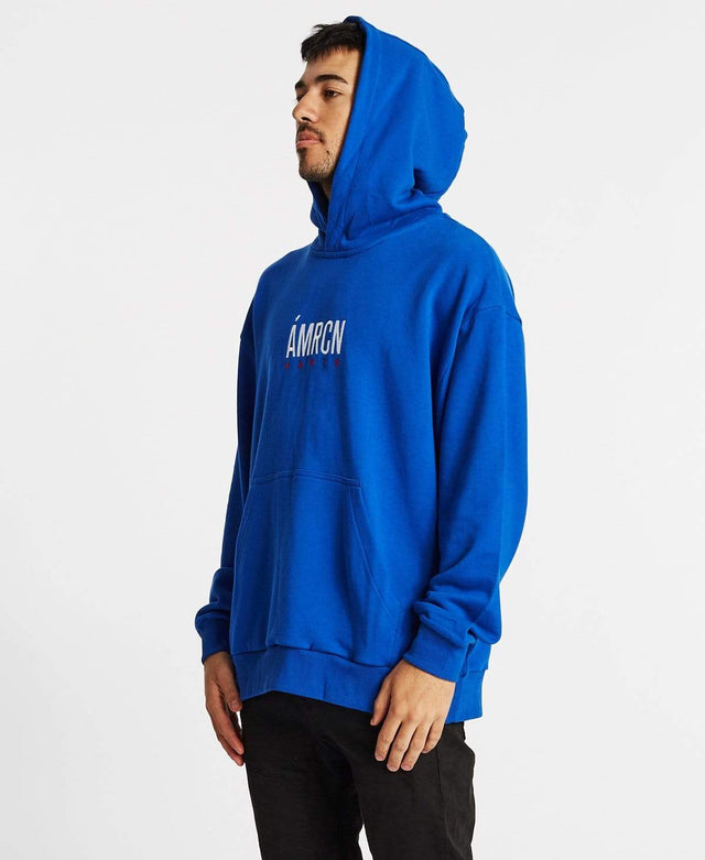 Americain Eclairage Hoodie Blue