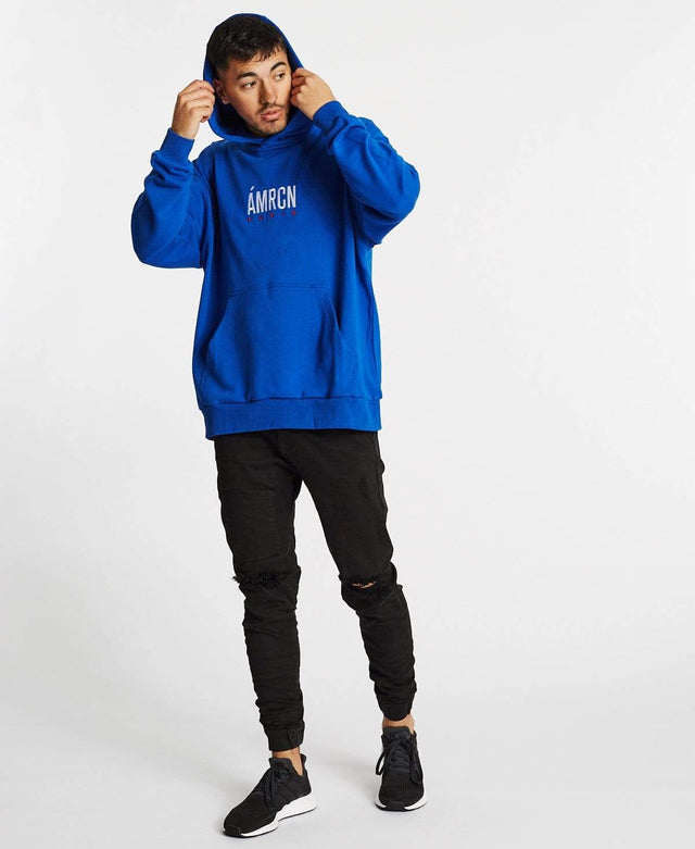 Americain Eclairage Hoodie Blue