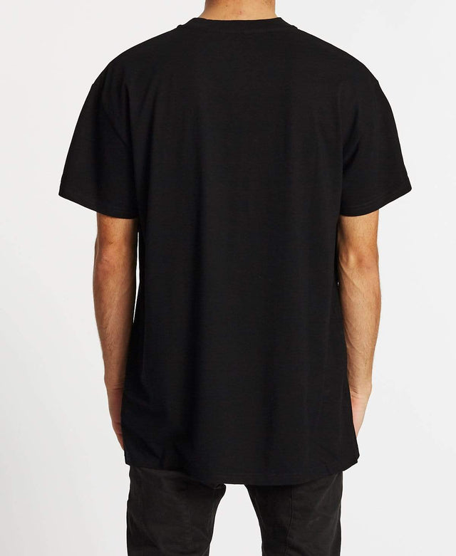 Americain Recompense Box Fit T-Shirt Jet Black