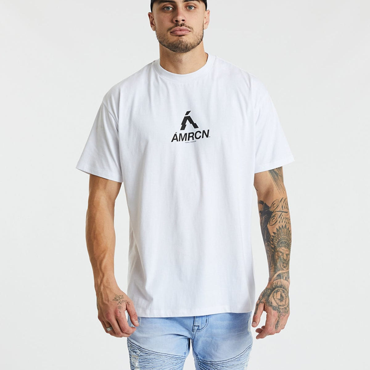Springfield Oversized T-Shirt White – Neverland Store