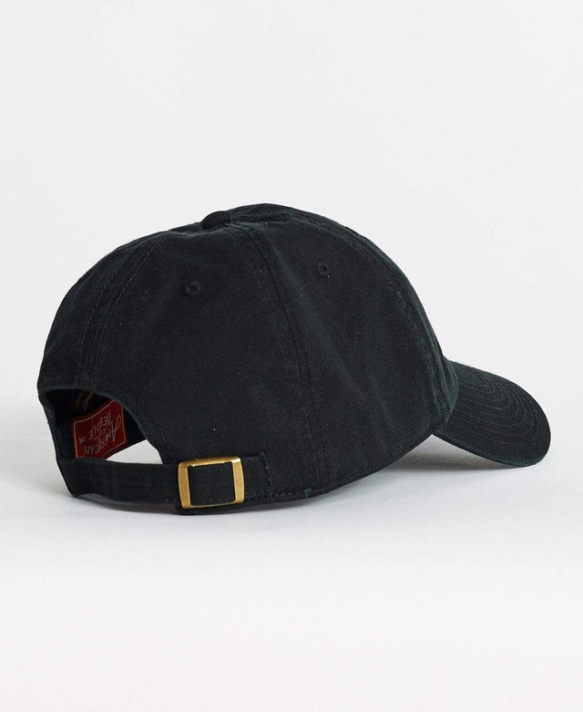 American Needle Washed Micro Slouch Cap Coke Black/White