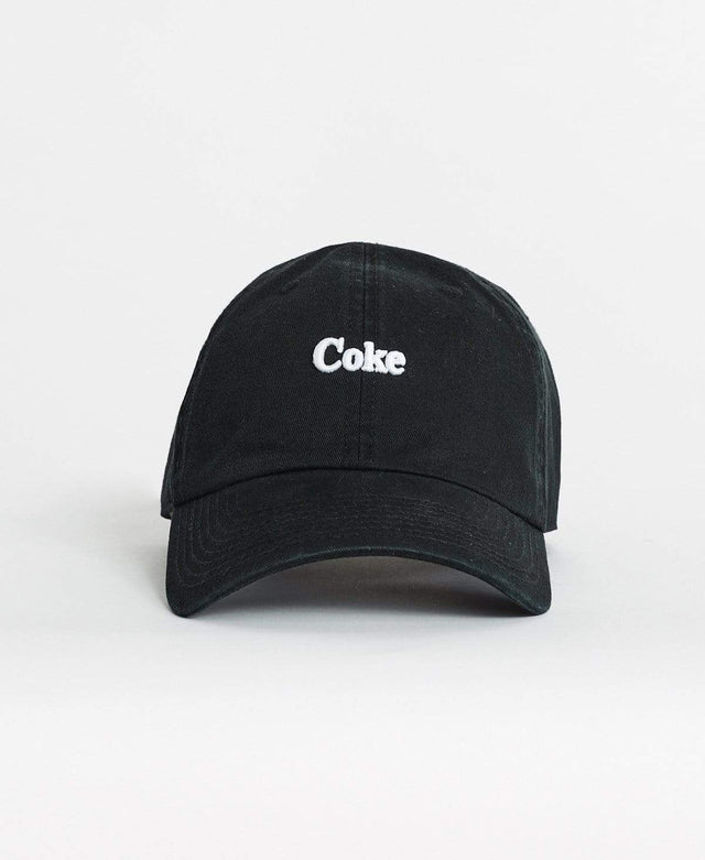 American Needle Washed Micro Slouch Cap Coke Black/White