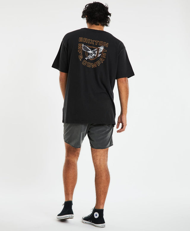 Brixton Atwood Relaxed T-Shirt Black