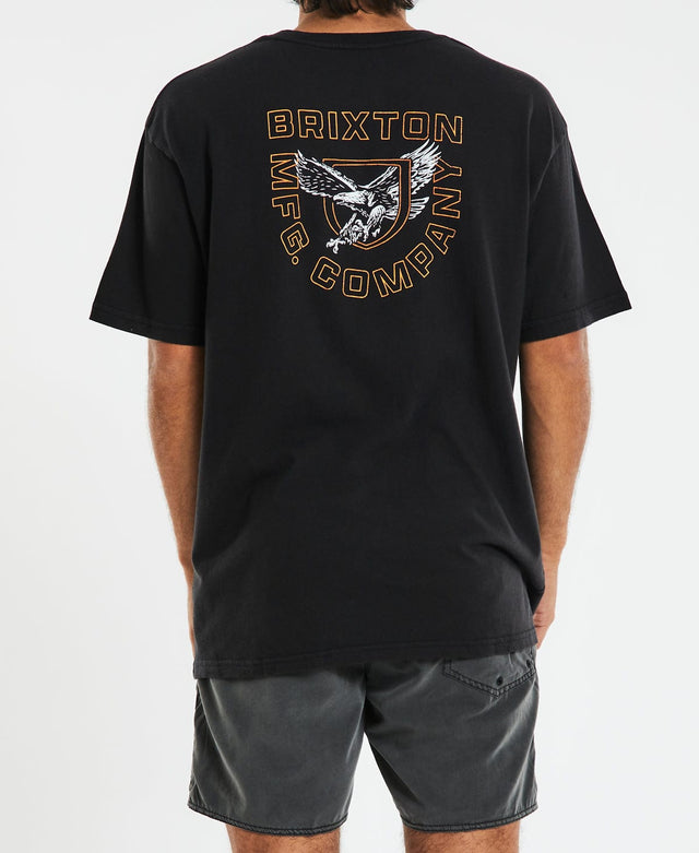 Brixton Atwood Relaxed T-Shirt Black