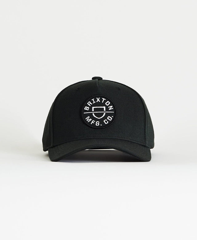 Brixton Crest C MP Snapback Black