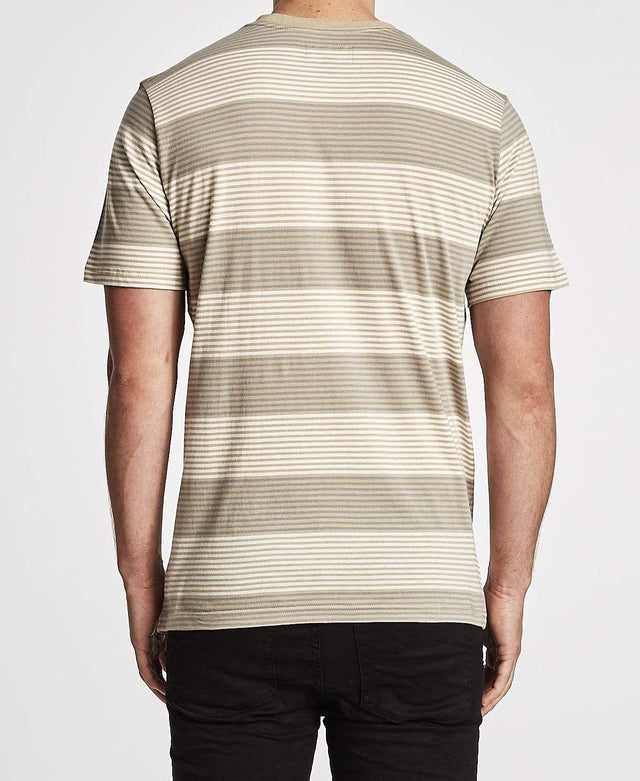 Brixton Hilt Pocket Knit T-Shirt Vanilla