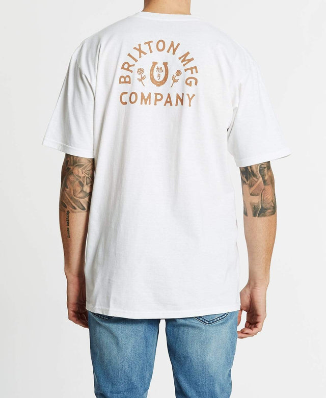 Brixton Luck T-Shirt White