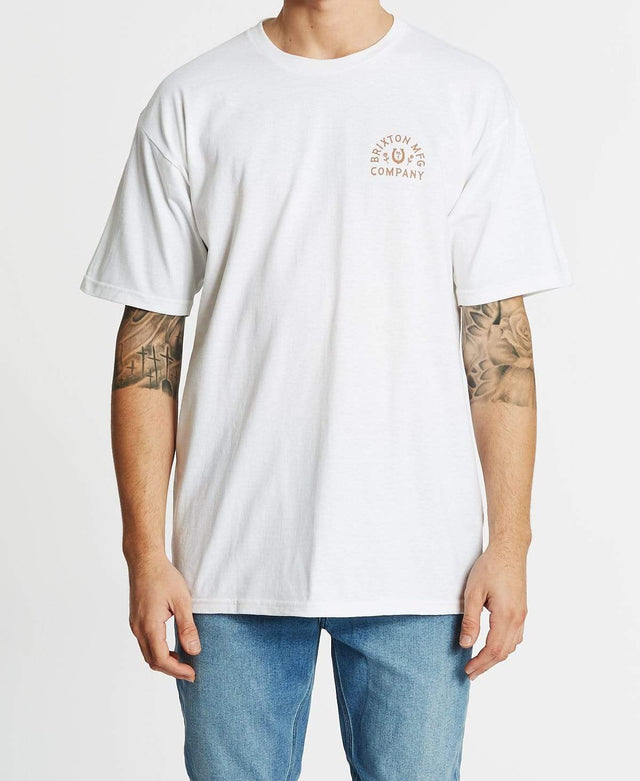 Brixton Luck T-Shirt White