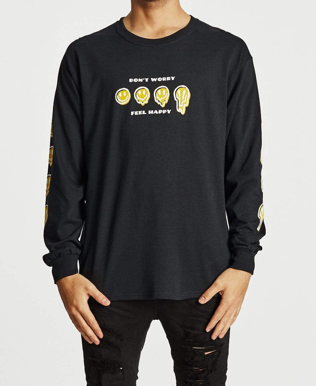 Brixton Melter II Long Sleeve T-Shirt Black
