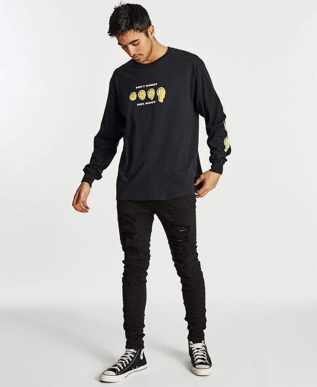 Brixton Melter II Long Sleeve T-Shirt Black