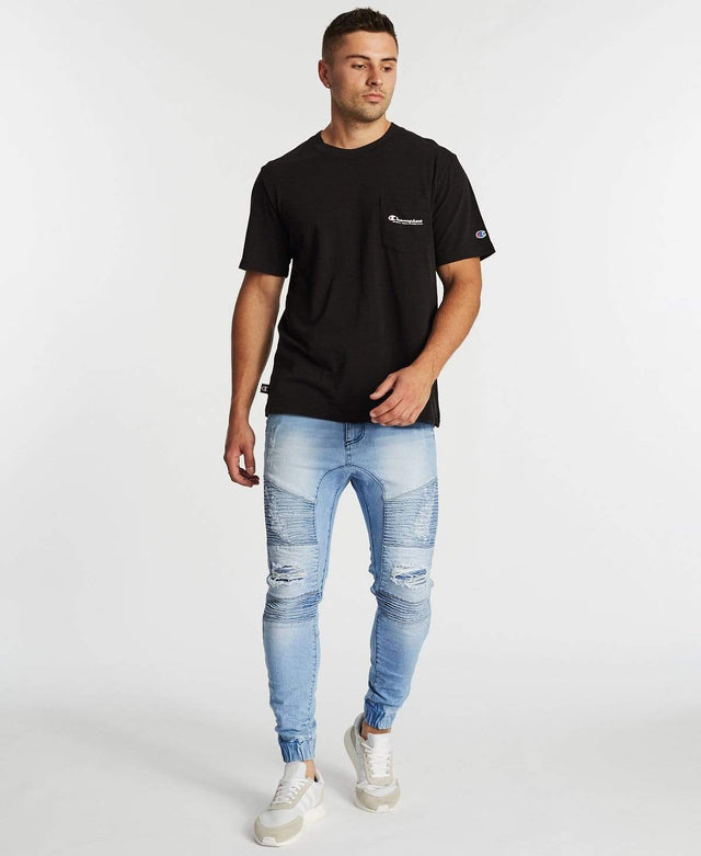 Champion Champion Jersey T-Shirt Black