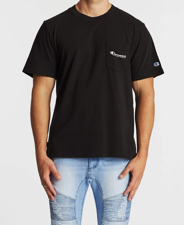 Champion Champion Jersey T-Shirt Black