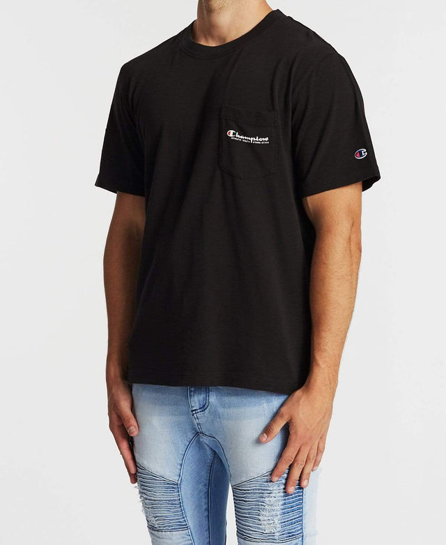 Champion Champion Jersey T-Shirt Black