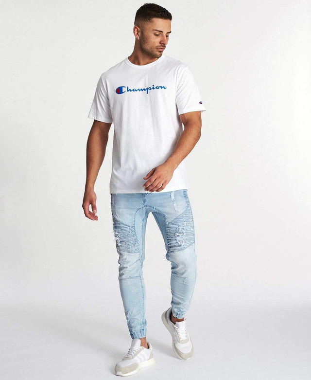 Champion Champion Script T-Shirt White