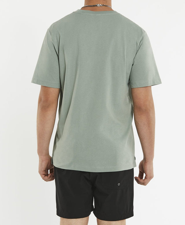 Champion Roch Tech T-Shirt Sage Grit Green