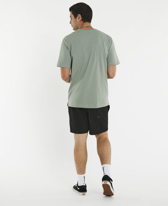 Champion Roch Tech T-Shirt Sage Grit Green