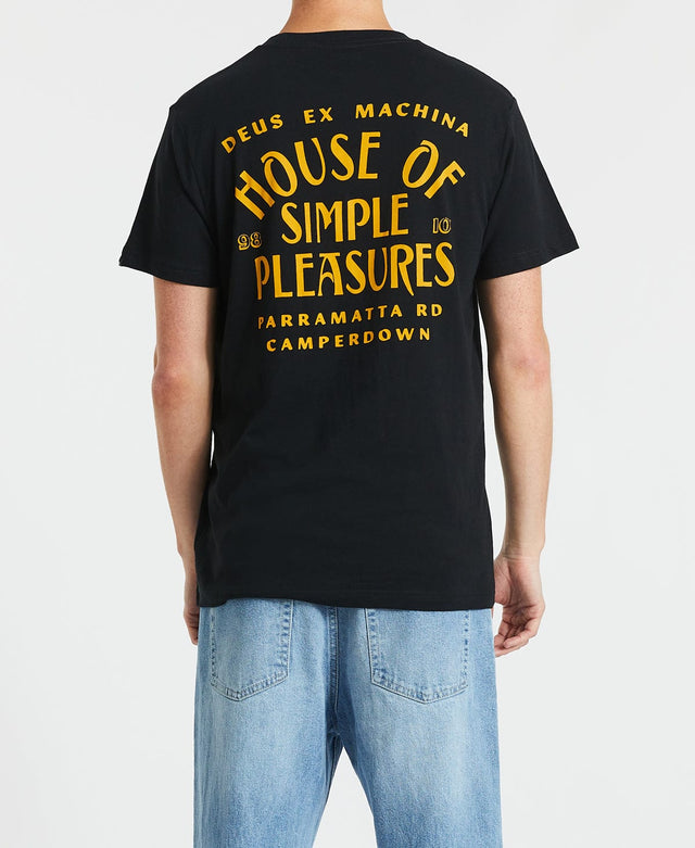 Deus Ex Machina Simplicity T-Shirt Black