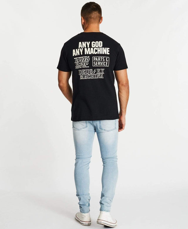 Deus Ex Machina Speed Flop T-Shirt Black