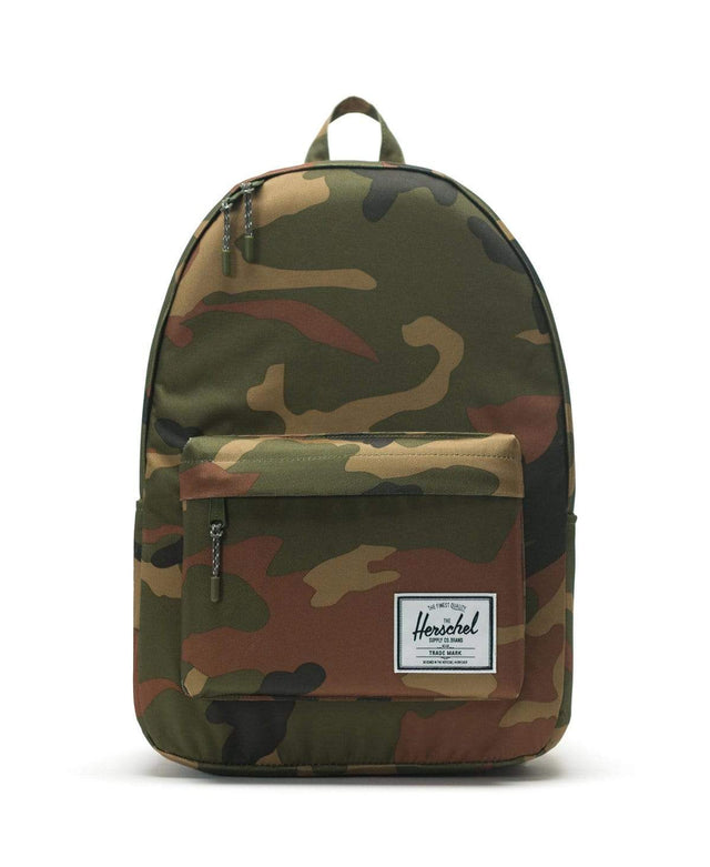 model wears Classic X-Large Woodland Camo Bags Camo - image 1
