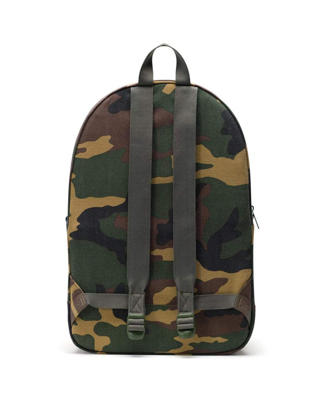 model wears Daypack Backpack Woodland Camo Bags Camo - image 2