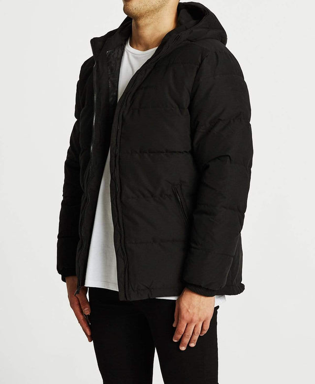 Huffer Huffer Puffer Jacket Black