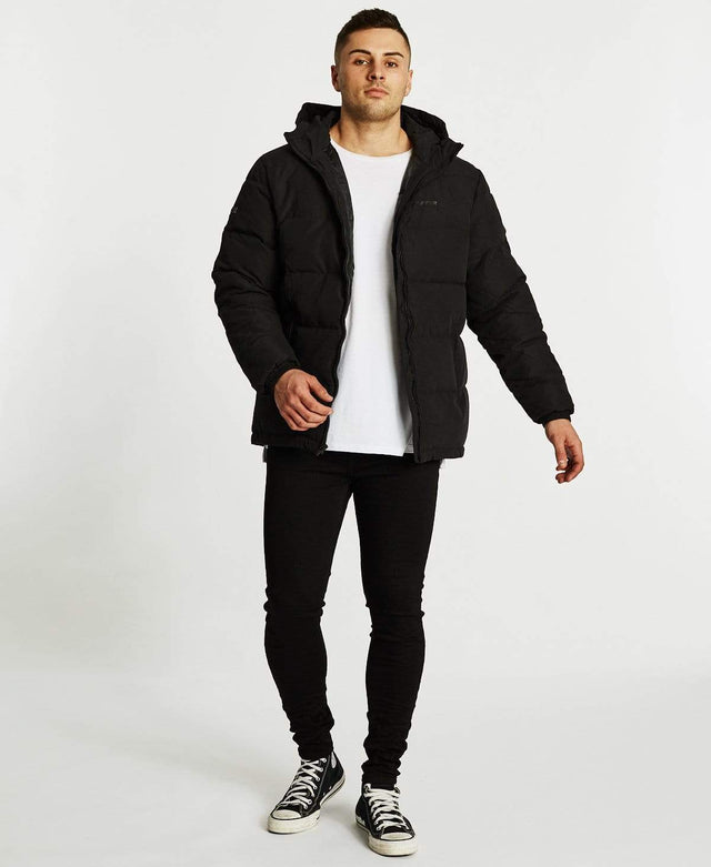 Huffer Huffer Puffer Jacket Black
