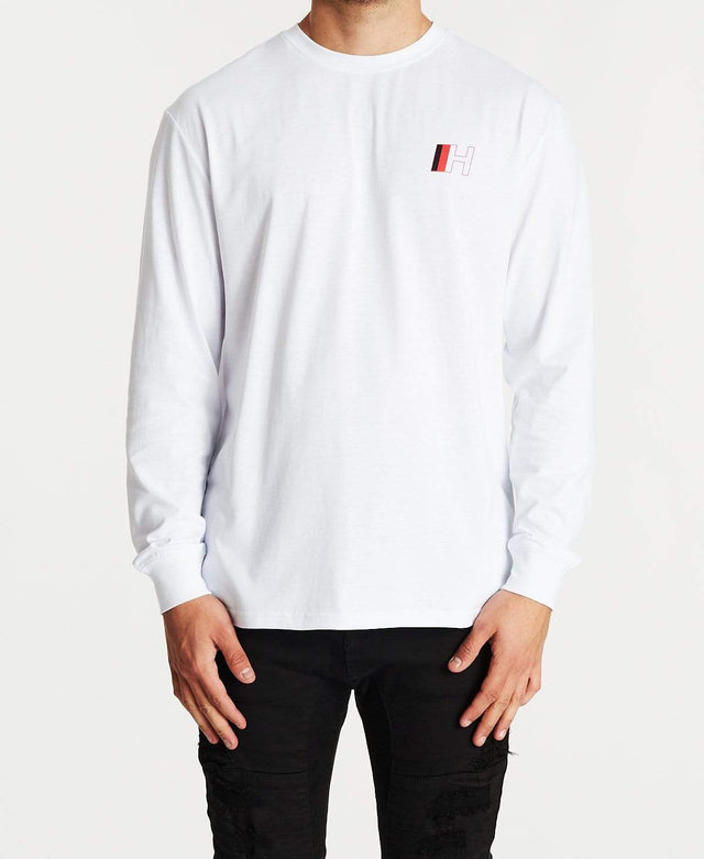 Huffer Long Sleeve Sup T-Shirt Speed H White